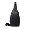 Men's Waterproof Large-Capacity Crossbody Sling Bag — Lightweight Single Shoulder Travel Bag