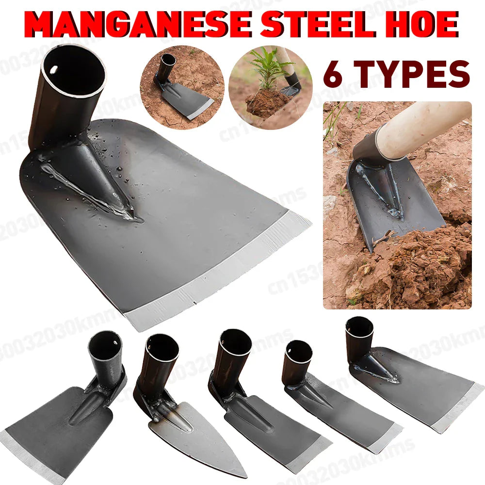 Mini Garden Hoe – Forged Manganese Steel Hand Hoe for Weeding, Soil Digging & Planting Vegetables and Flowers