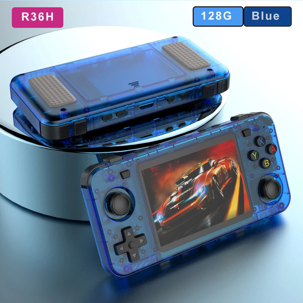 3.5-inch (8.9 cm) IPS Retro Handheld Console – 15,000+ Games, 3000mAh Long Play, 128GB Storage, Expandable to 256GB