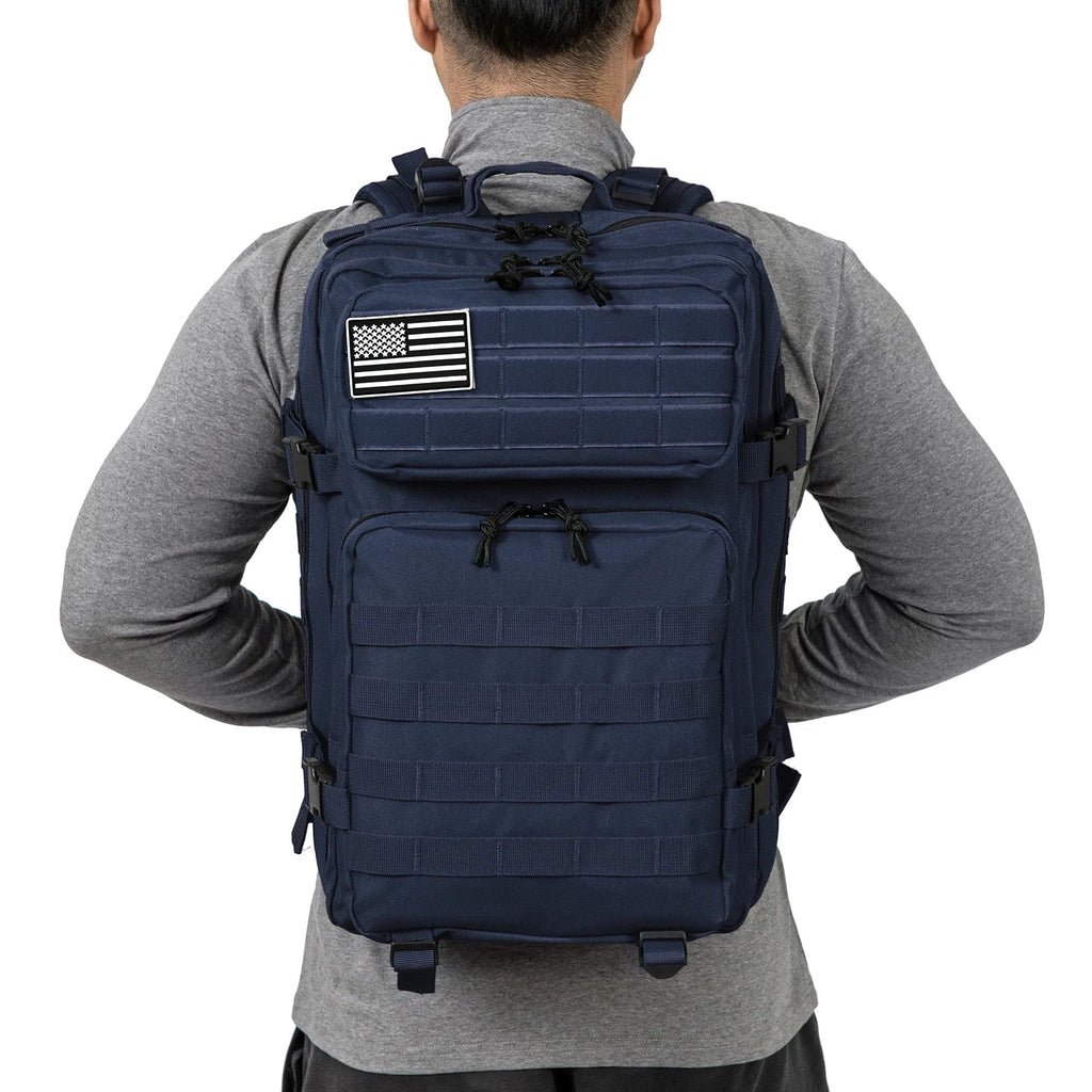 45L (11.9 gal) Tactical Backpack – Large Capacity Molle 3-Day Assault Pack for Hiking, Camping & Trekking