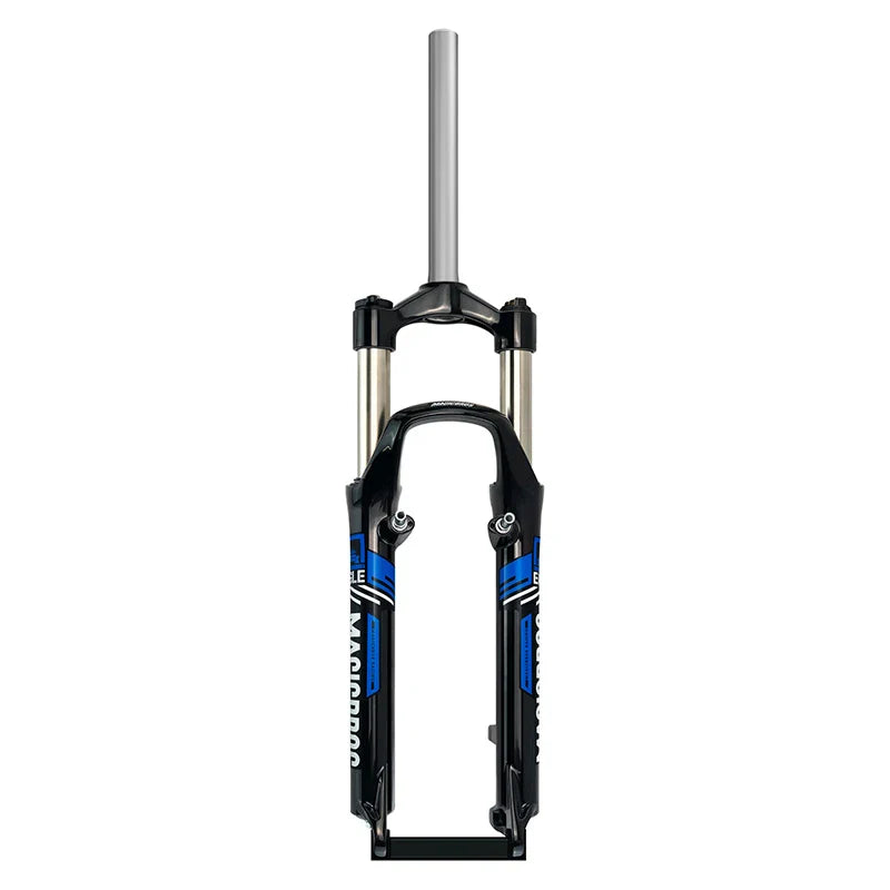 26-Inch MTB Suspension Fork — 110mm (4.3in) Travel, Disc & V-Brake Compatible, 9×100mm QR, 250mm (9.84in) Steerer