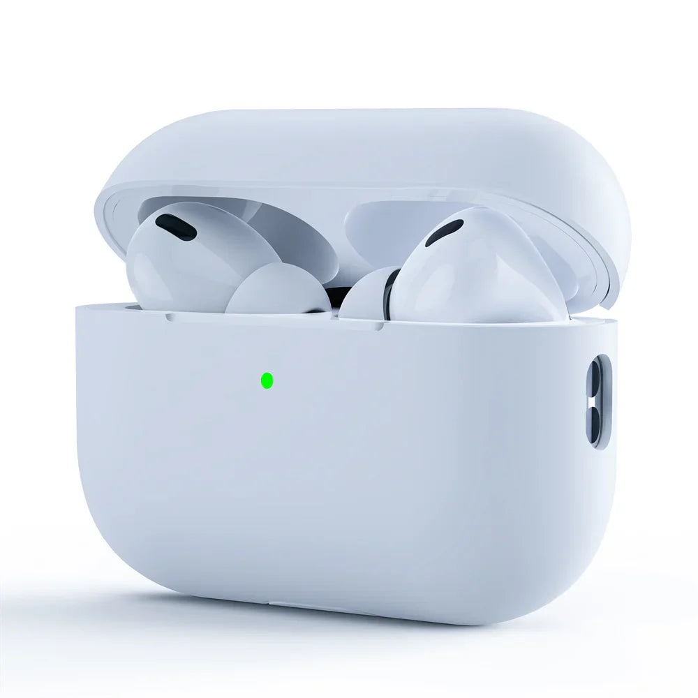 Ultra-Thin Silicone Earbud Case — Protective Charging Case Cover for True Wireless Earbuds (Lightweight, Anti-Slip)