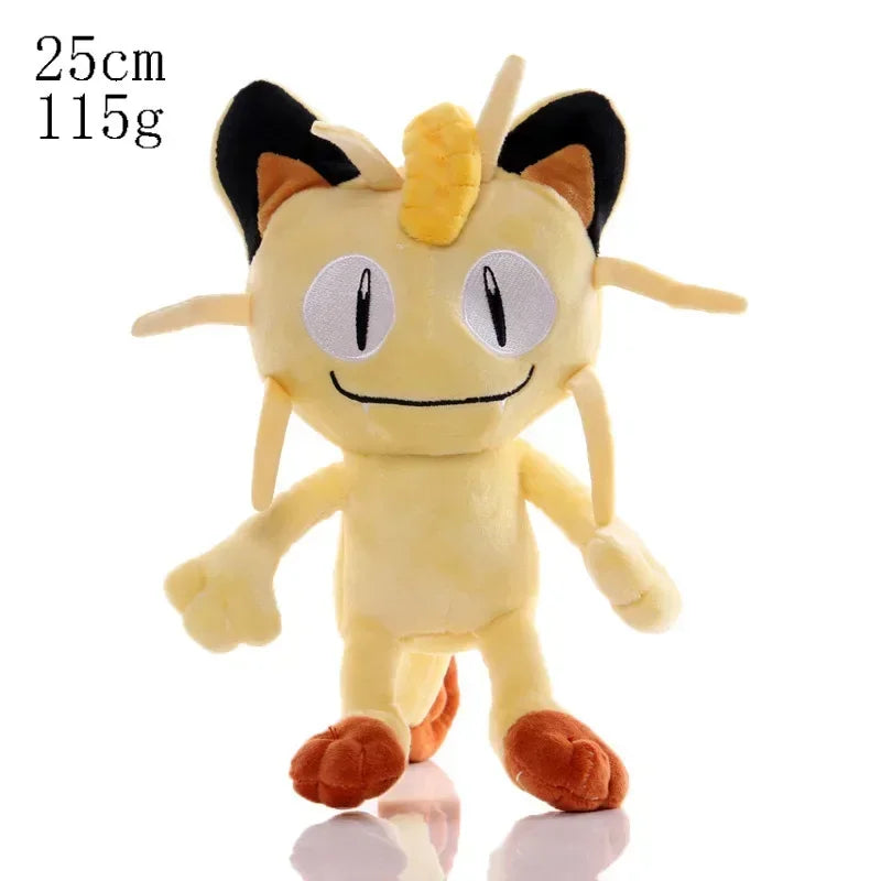 Cute Pikachu Pichu Charmander Bulbasaur Squirtle Psyduck Eevee Plush Soft Stuffed Doll 6-12 in (15-30 cm)