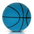 Silent Indoor Basketball Size 7 (24 cm / 9.45 in) Mute PU Foam Ball with Groove Lines High-Elastic