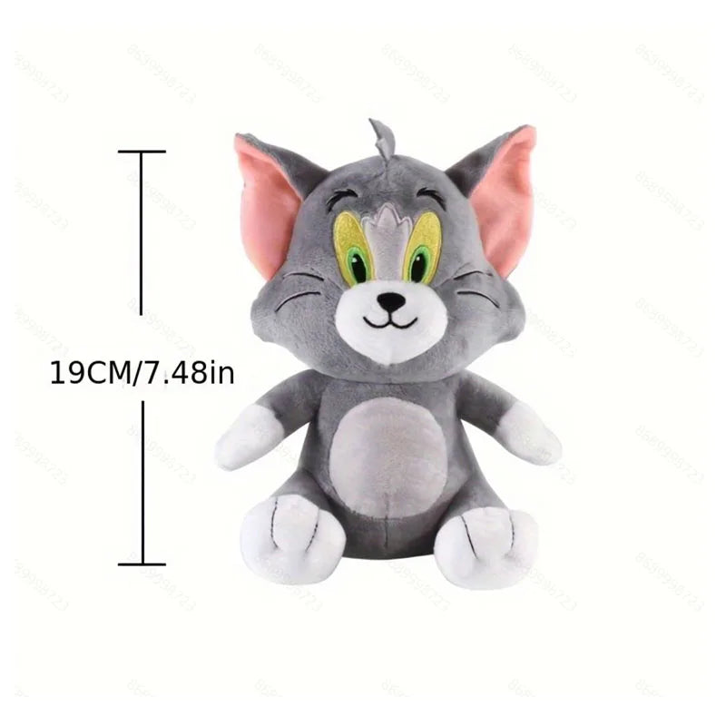 Tom and Jerry Plush Toy - Cat & Mouse Stuffed Animal, Multiple Sizes 5–13 in (13–32 cm)