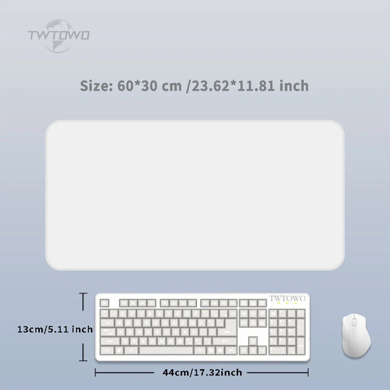 Custom Playmat Mouse Pad 600x350x2mm (23.6 x 13.8 x 0.08 in) Non-Slip Natural Rubber Gaming & Card Game Mat