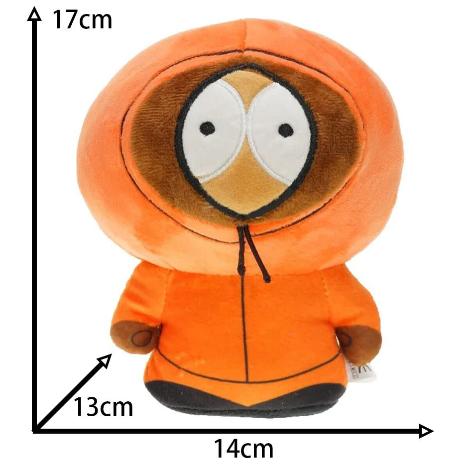 South Park Plush Pillow - Cartman, Stan & Butters Stuffed Doll, 7 in (17–19 cm) Gift for Kids & Collectors