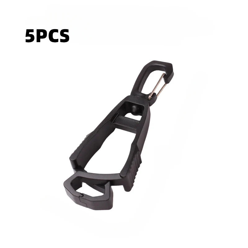 Anti-Drop Glove Clip Hanger, Portable Work Gloves Holder Belt Clamp for Construction & Outdoor