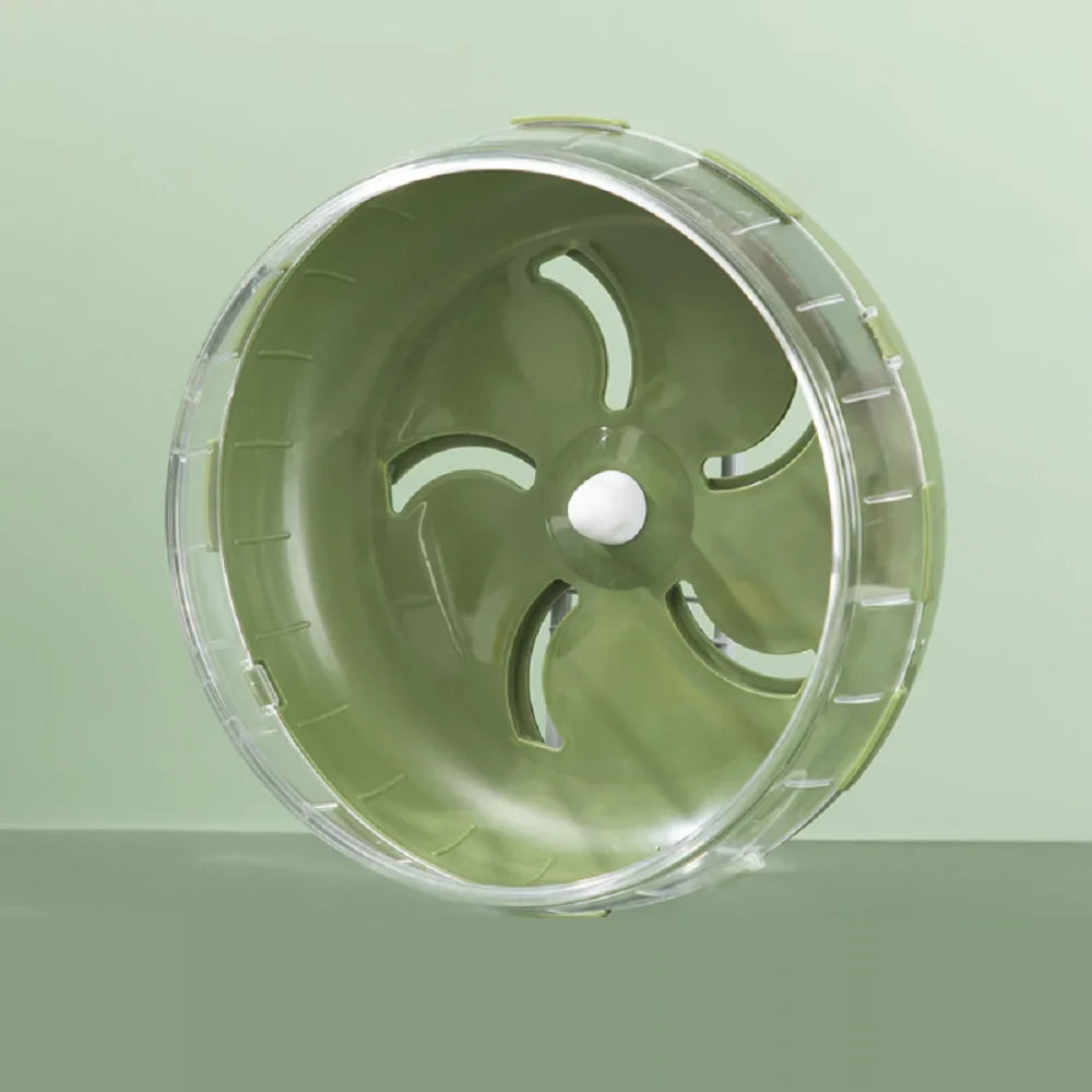 Silent Hamster Running Wheel – 5.5"/14 cm & 6.9"/17.5 cm Quiet Exercise Wheel for Hamsters, Gerbils & Mice