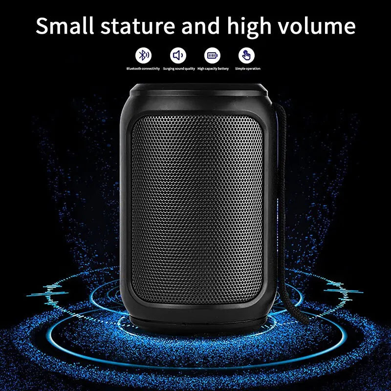Mini Bluetooth Speaker Portable 5W Wireless Speaker with 52mm Driver, Deep Bass, 10m Range, 500mAh Battery