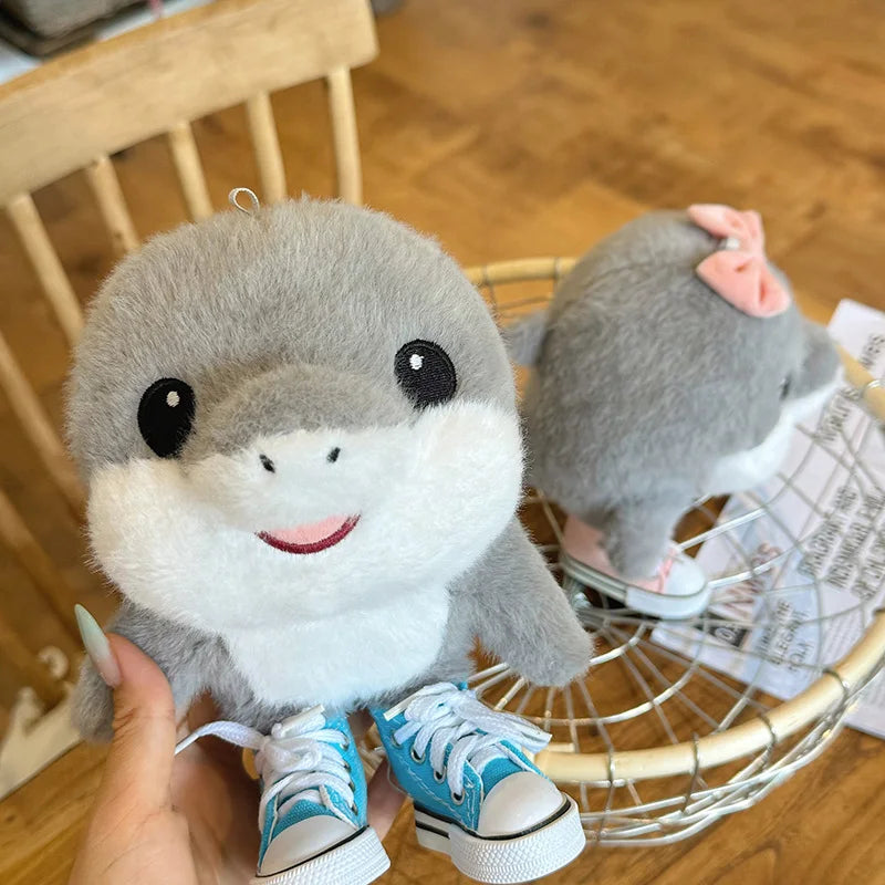 Tralala Plush Doll 9 in (23 cm) Soft Stuffed Toy - Blue/Pink, PP Cotton, Unisex Gift