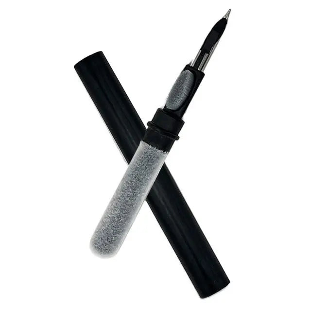 3-in-1 Earbud Cleaning Pen Kit – Wireless Earbuds Case & Charging Port Cleaner with Microfiber Brush