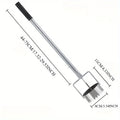 Durable Metal Greenhouse Film Puncher - Plastic Film Puncture Tool for Garden & Greenhouse Maintenance