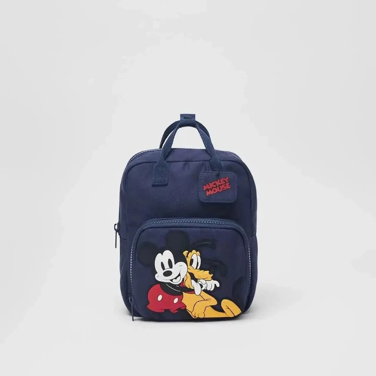 Kids Cartoon Printed Mini Backpack - Lightweight Nylon School Bag for Toddlers & Preschoolers (Ages 4-6)
