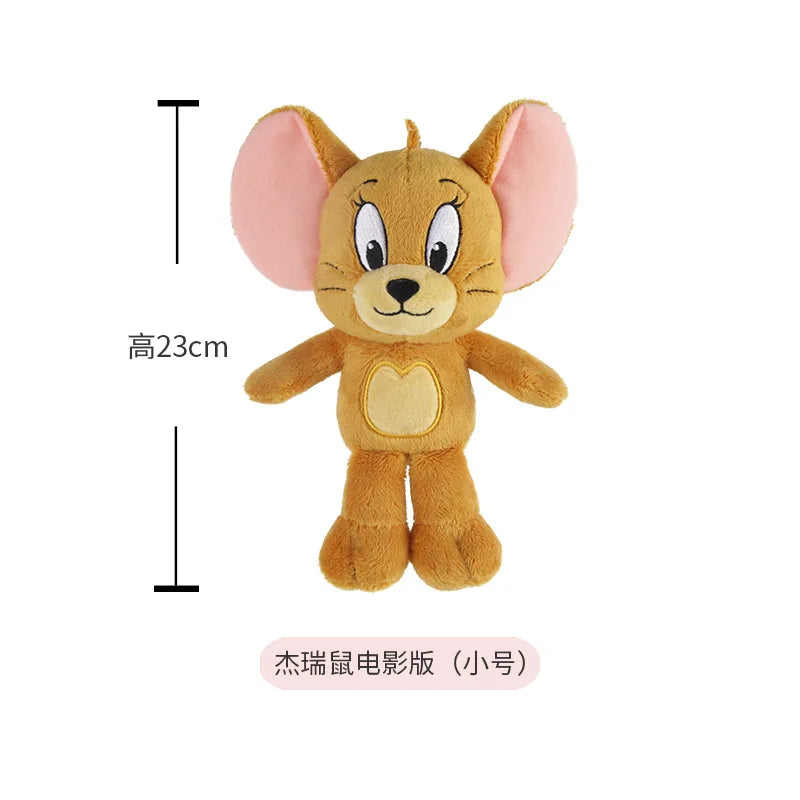 Tom and Jerry Plush Toy - Cat & Mouse Stuffed Animal, Multiple Sizes 5–13 in (13–32 cm)