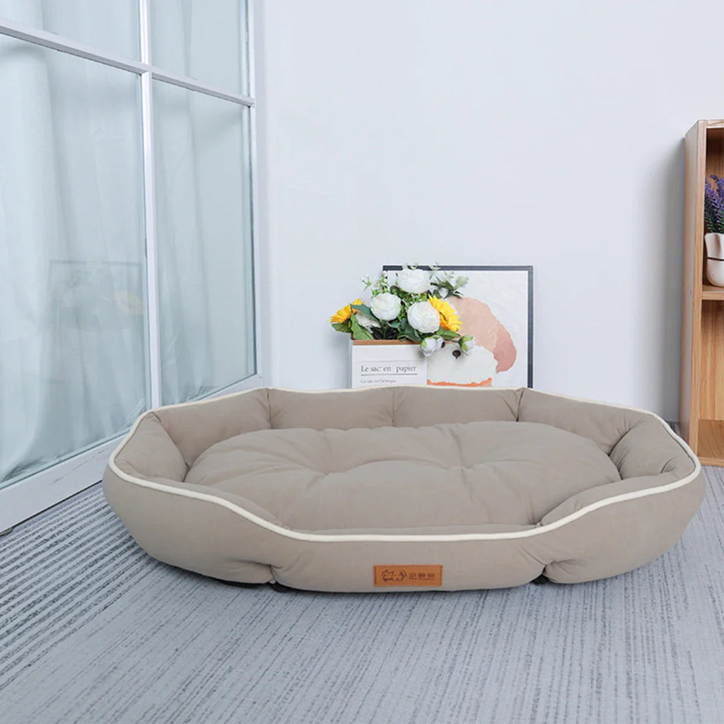 Large All-Season Cooling Pet Bed – Breathable Dog & Cat Pad for Puppies, French Bulldog, Small Dogs