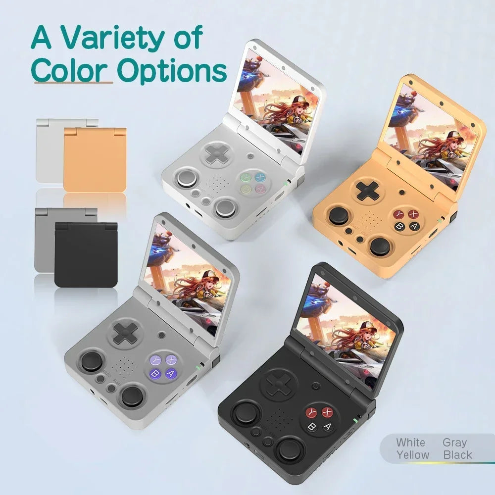 3.5-inch (8.9 cm) IPS Handheld Retro Game Console — Linux Onion OS, 5000+ Games, Mini HDMI & USB-C, 3000mAh