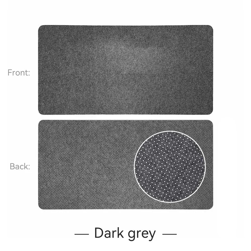 Large Wool Felt Desk Mat Non-Slip Mouse & Keyboard Pad, Office Laptop Cushion and Gaming Desk Protector