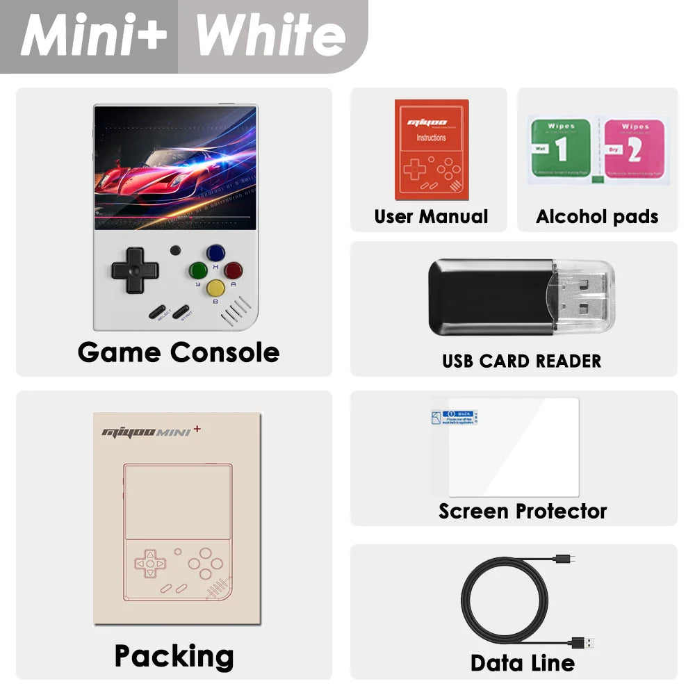 Retro Handheld Game Console — 3.5-inch (8.9 cm) IPS, 25,000+ Games, 3000mAh Battery, Portable Travel & Kids Gift
