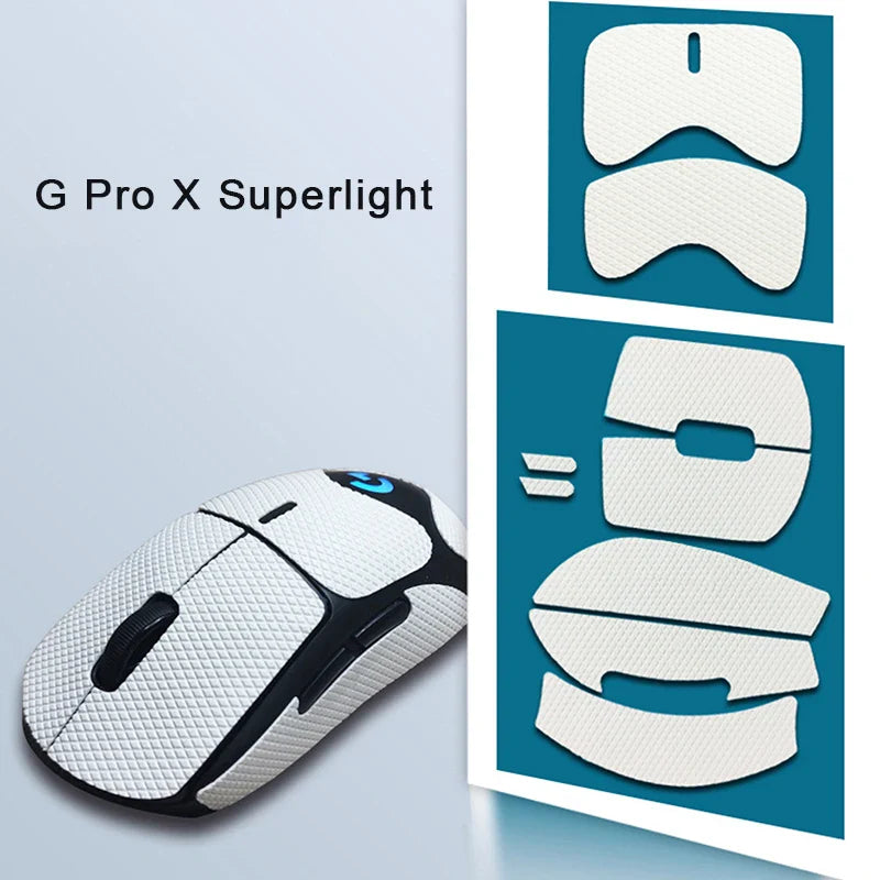 Anti-Slip Mouse Grip Tape — Ultra-Thin Sweat-Wicking Full-Body Skate Sticker for Wireless Gaming Mice