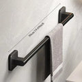 6-Pack Self-Adhesive No-Drill Towel Rack Hooks – Aluminum Wall Towel Holder, Polished Finish