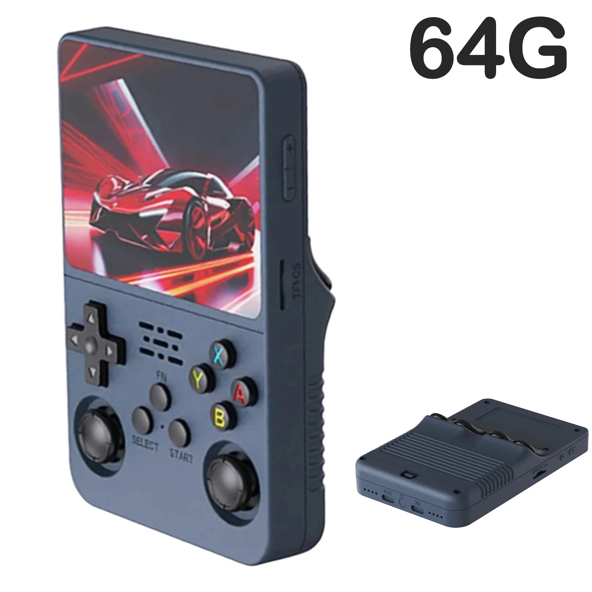 Retro Handheld Game Console 3.5-inch (8.9 cm) IPS — 15,000+ Games, 64/128GB Storage, Linux Pocket Player, 3000mAh Battery