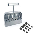 2-Inch (5 cm) Handheld Soil Block Maker - Manual Seedling Soil Blocker for Greenhouse & Home Garden