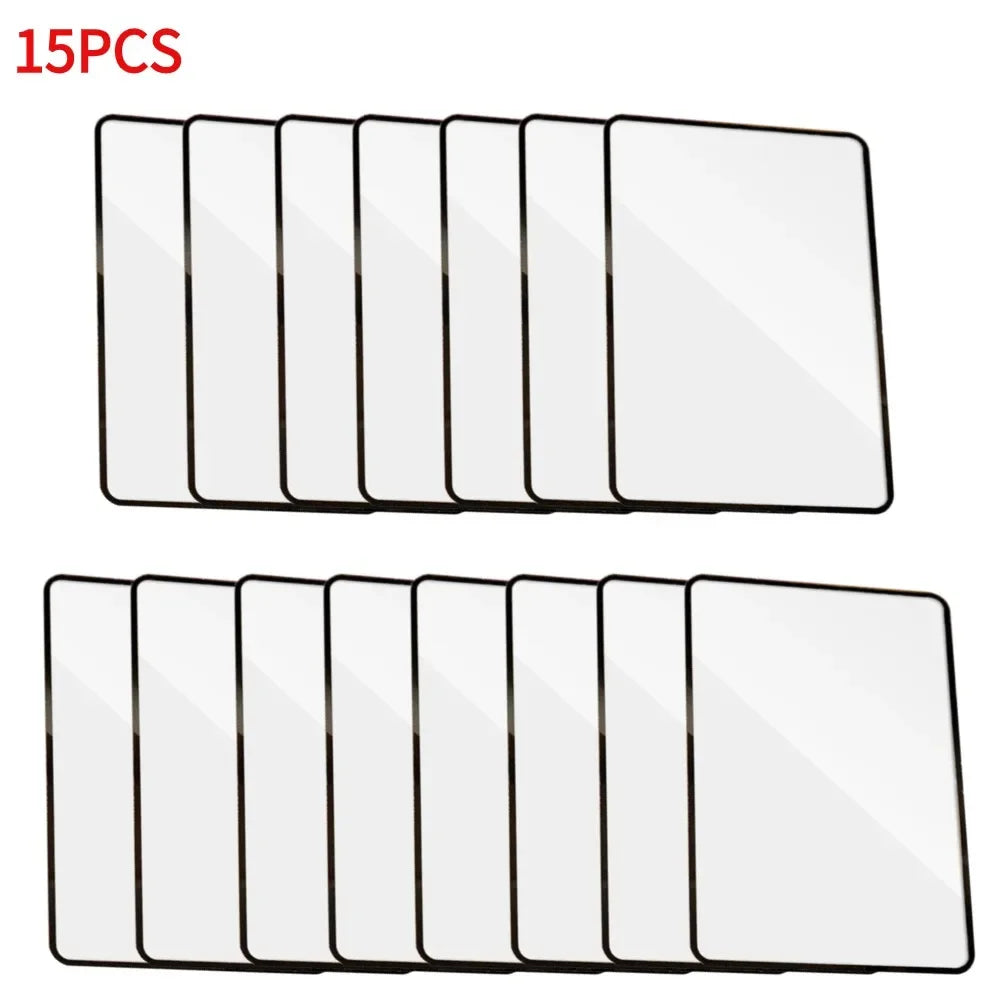 3X Ultra-Thin PVC Reading Magnifier Sheet 180 x 120 mm (7.08 x 4.72 in) Pack of 5-20