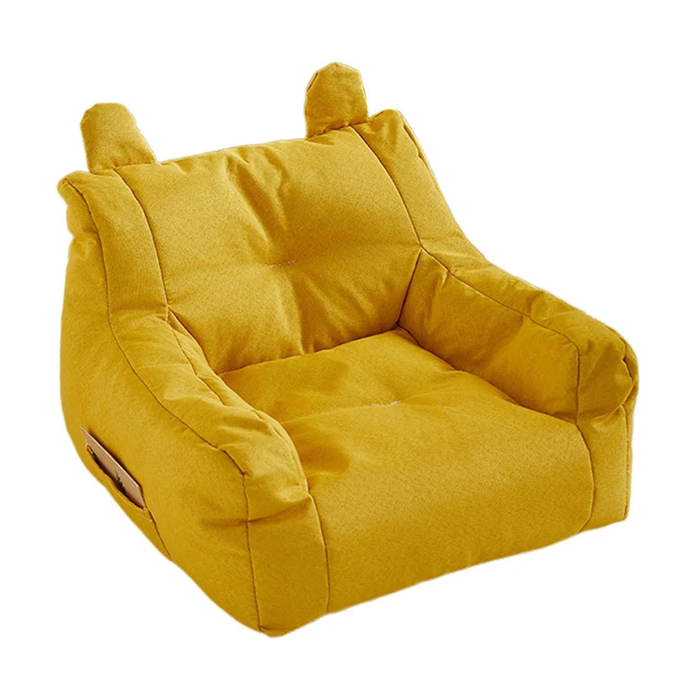 Multicolor Kids Fabric Sofa Chair - Small Children's Armchair 43 x 40 x 30 cm (16.9 x 15.8 x 11.8 in) High-Elastic Foam