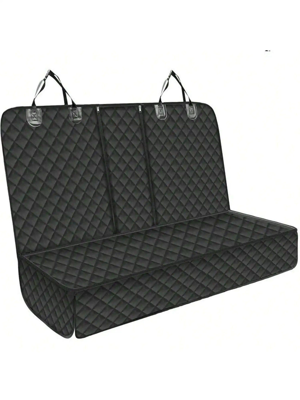 Waterproof Dog Car Seat Cover & Travel Mattress with Middle Seat Armrest — Car Seat Protector for Small Dogs