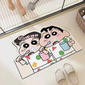 Quick-Drying Absorbent Bath Mat – Soft Cartoon Anime Bathroom Rug, Water-Absorbent Home Gift