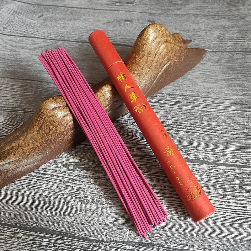 40-Pack Natural Sandalwood Incense Sticks — Lavender, Green Tea & Rose Aromas for Home, Meditation & Ceremony