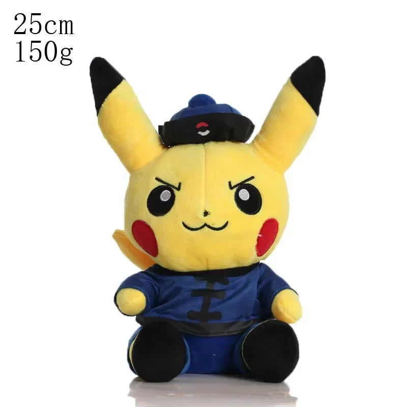 Cute Pikachu Pichu Charmander Bulbasaur Squirtle Psyduck Eevee Plush Soft Stuffed Doll 6-12 in (15-30 cm)