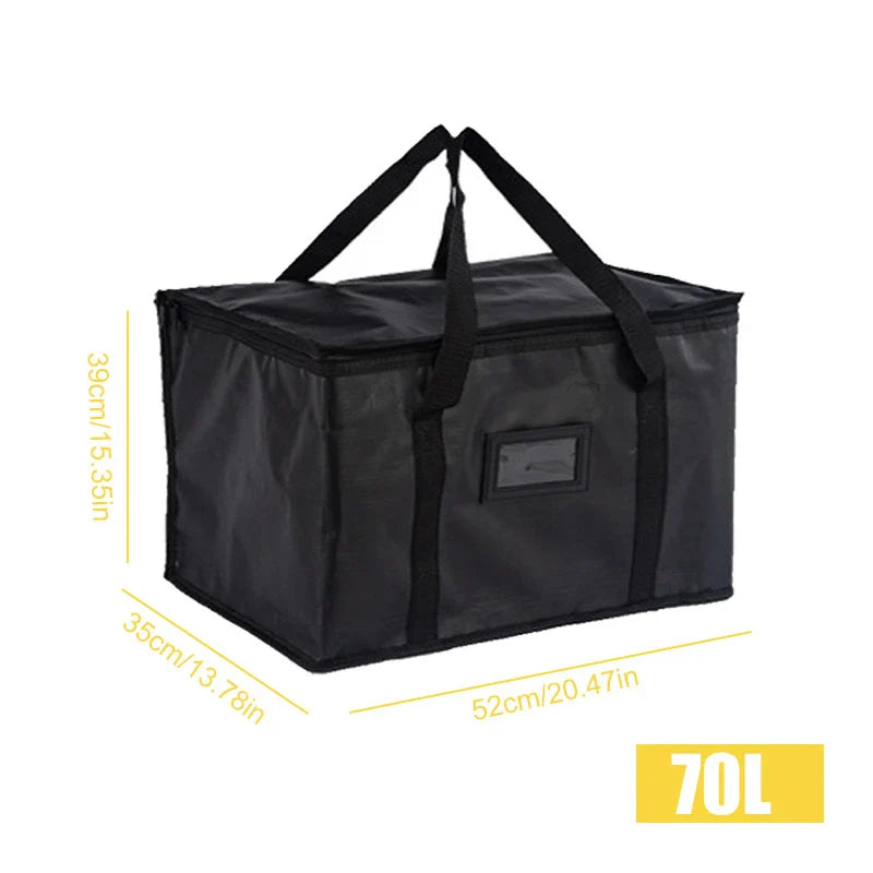 Insulated Food Delivery Cooler Bag — Thermal Pizza & Picnic Carrier (16L, 28L, 50L, Large)