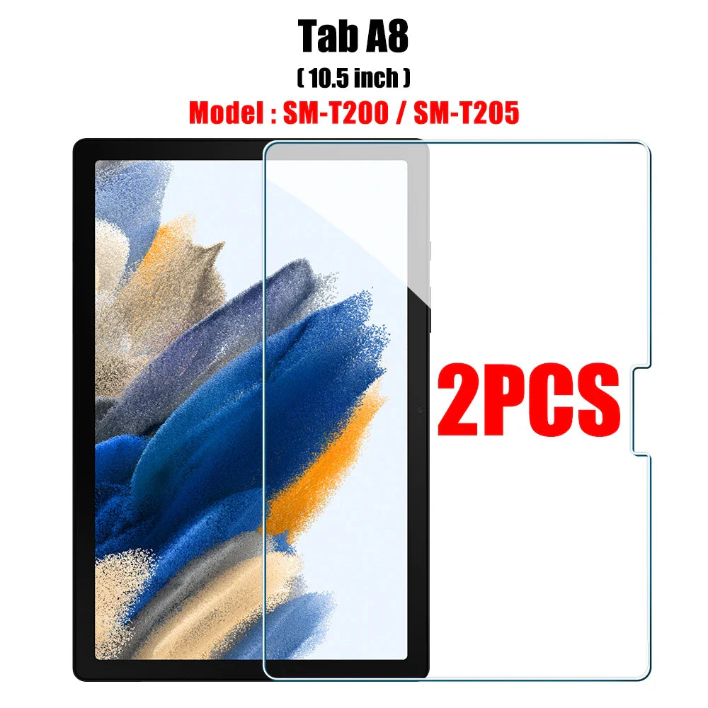 2-Pack Tempered Glass Screen Protector for Galaxy Tab Tablets – 10.8 inch (27.4 cm), Anti-Scratch Bubble-Free Film