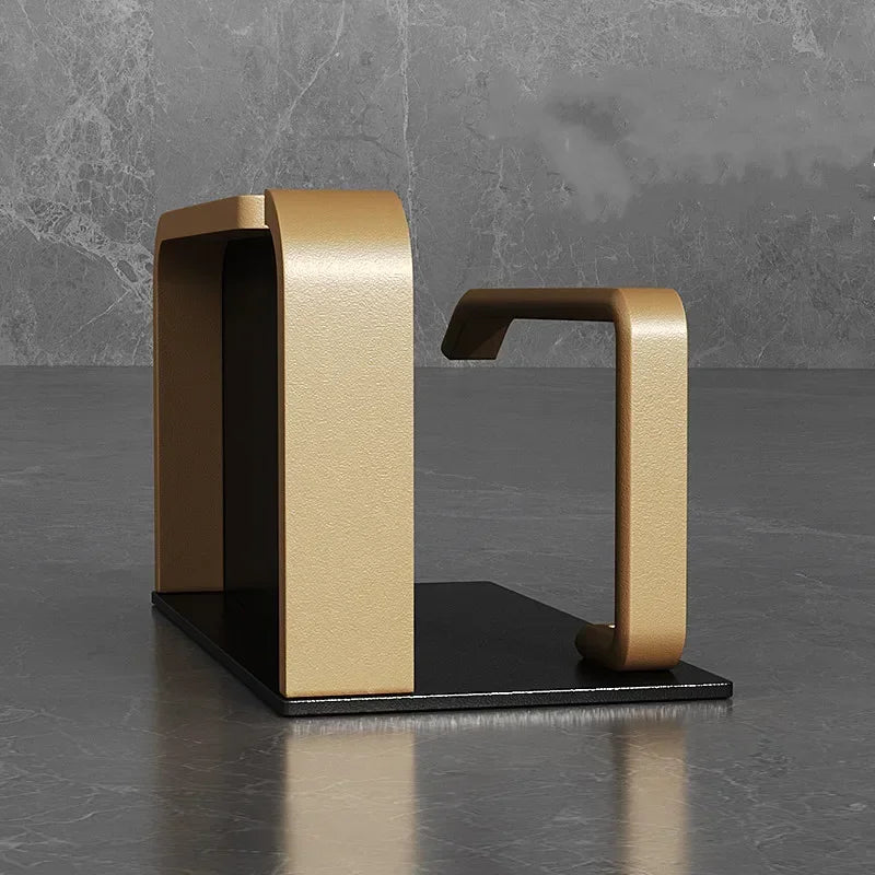 Wall-Mounted Toilet Paper Holder with Shelf - Aluminum Alloy Rustproof Bathroom Roll Holder