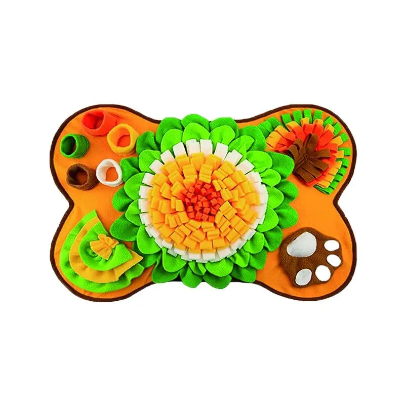Dog Snuffle Mat Foraging & Scent Training Puzzle Toy – Interactive Slow Feeder, 25 x 17 in (63 x 43 cm)