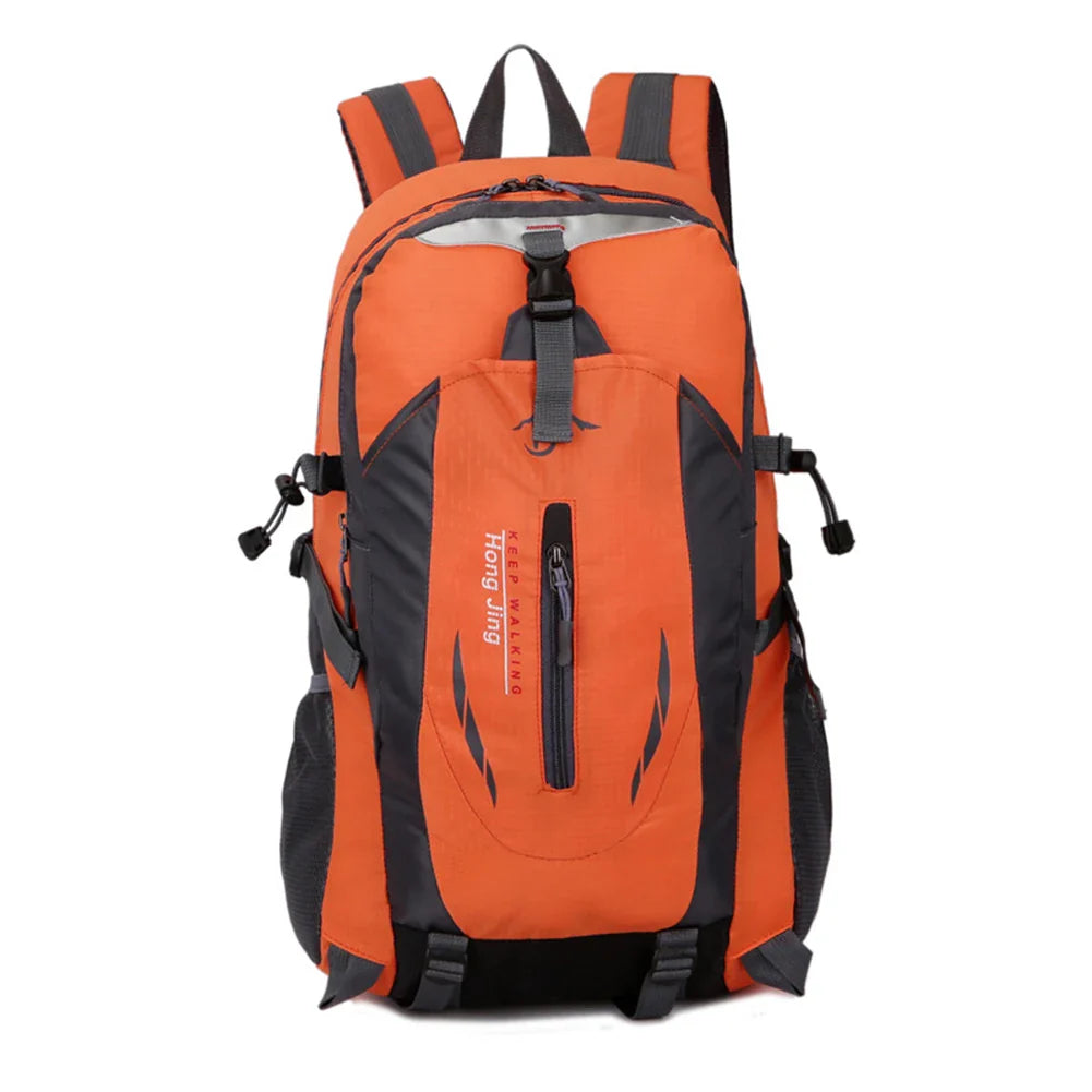 840D Polyester Camping Backpack – Water-Repellent Breathable Large-Capacity Travel, Fishing & Trekking Rucksack