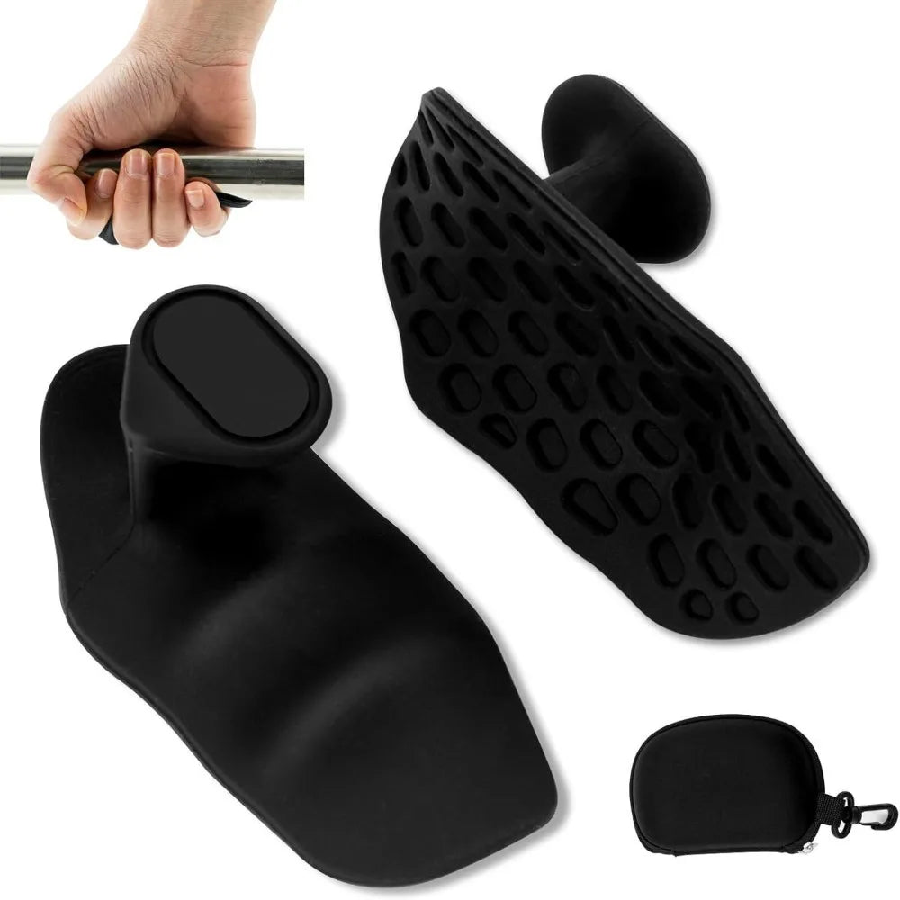 Anti-Slip Finger Grip Strengthener Portable Breathable Silicone Hand Exerciser for Dumbbell & Weight Training