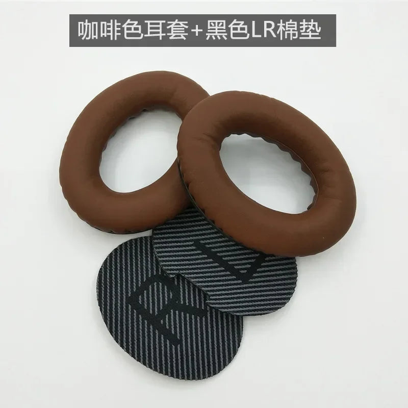Replacement Ear Pads for Over-Ear Headphones – Memory Foam PU Leather Ear Cushions, 1 Pair