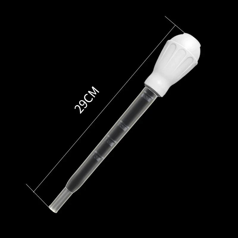 Aquarium Siphon Pipette Fish Tank Vacuum Cleaner – Water Changer, 11.4/17.7/21.3 in (29/45/54 cm), 30/40/50 ml (1.0/1.4/1.7 fl oz)