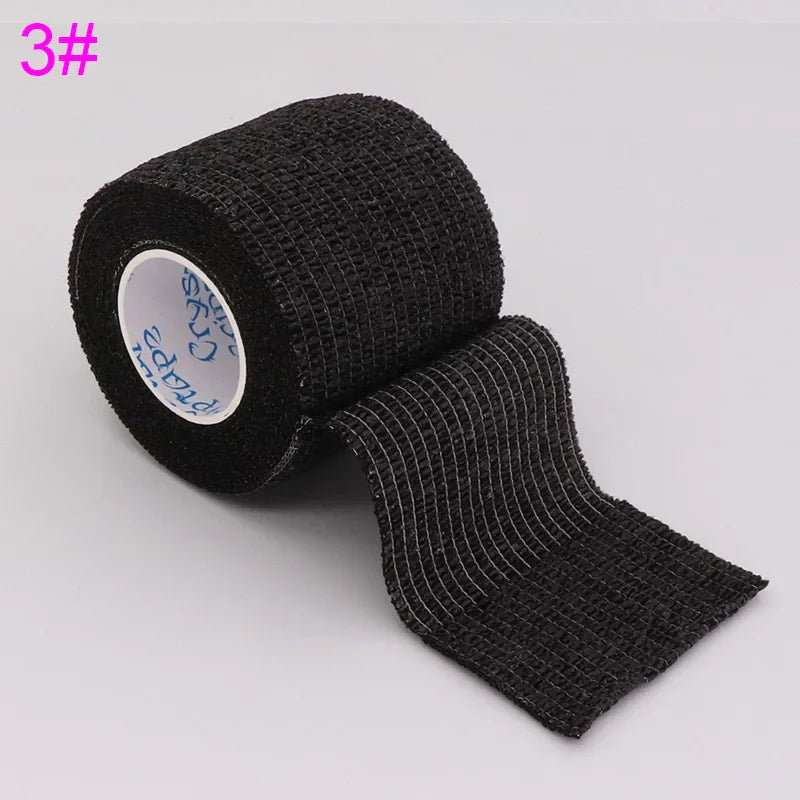 Colorful Self-Adhesive Elastic Sports Tape Wrap 5cm x 4.8m (2.0in x 15.7ft), Knee Wrist Ankle Finger Support Bandage for Tattoo and Pets