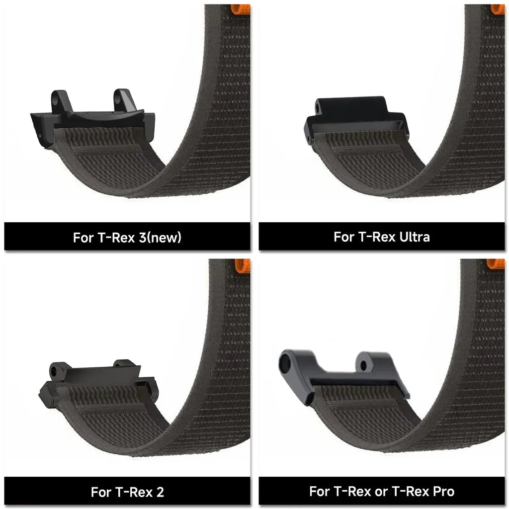 Nylon Strap For Amazfit T-rex  2 3 Ultra Watch Band For Huami Amazfit Trex Pro T Rex  Sport Belt Smartwatch Bracelet Accessories