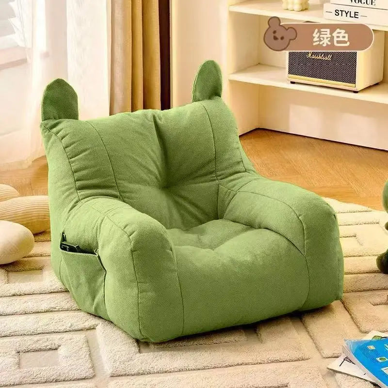 Toddler Armchair Upholstered Kids Sofa Chair for Boys & Girls, Single-Seat Mini Couch for Playroom with Lightweight Washable Cover