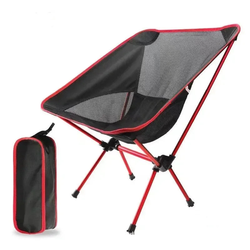 Ultralight Collapsible Camping Chair - Portable Folding Chair for Beach, Hiking, Picnic & Travel