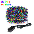 24V Outdoor LED Fairy String Lights – 10m/20m/30m/50m/100m (33ft/66ft/98ft/164ft/328ft) Warm White/White/Multicolor, IP65 Waterproof, 8 Modes