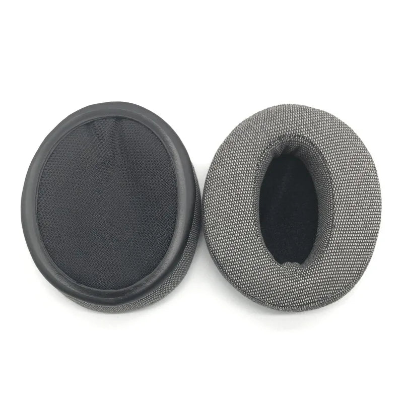 Replacement Memory Foam Ear Pads for Over-Ear Headphones - Soft Leather Ear Cushions, Self-Adhesive (1 Pair)