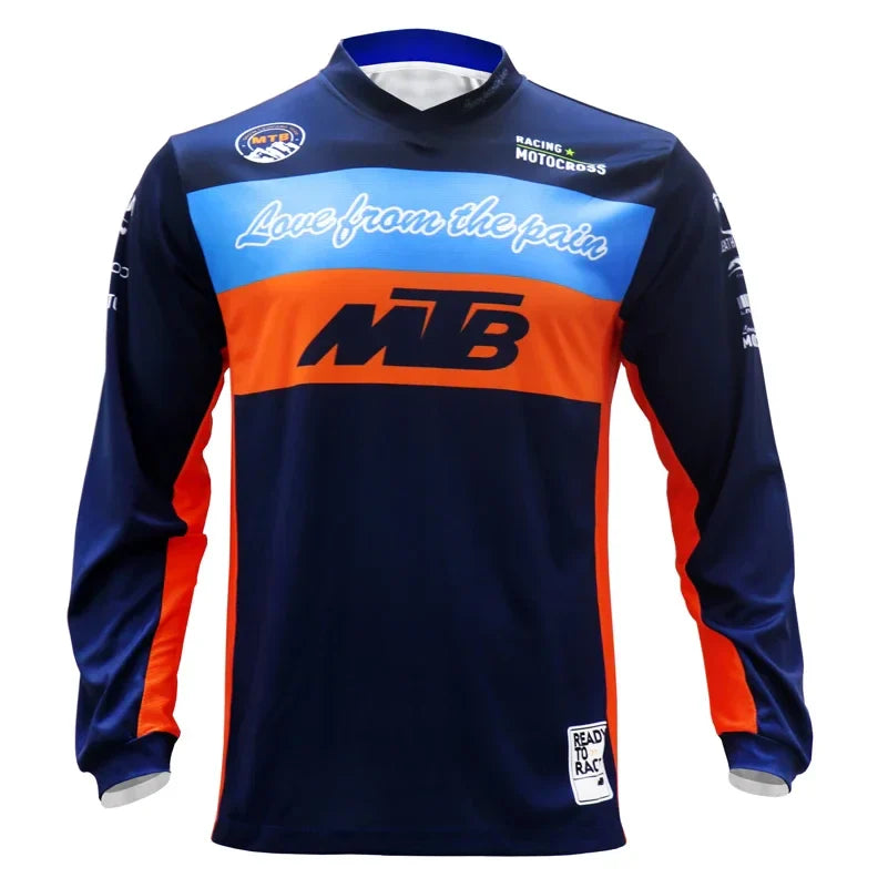 Men's MTB Motocross Jersey Motorcycle Mountain Bike Moto Wear BMX DH T Shirt Clothing Maillot Ciclismo Downhill Clothing