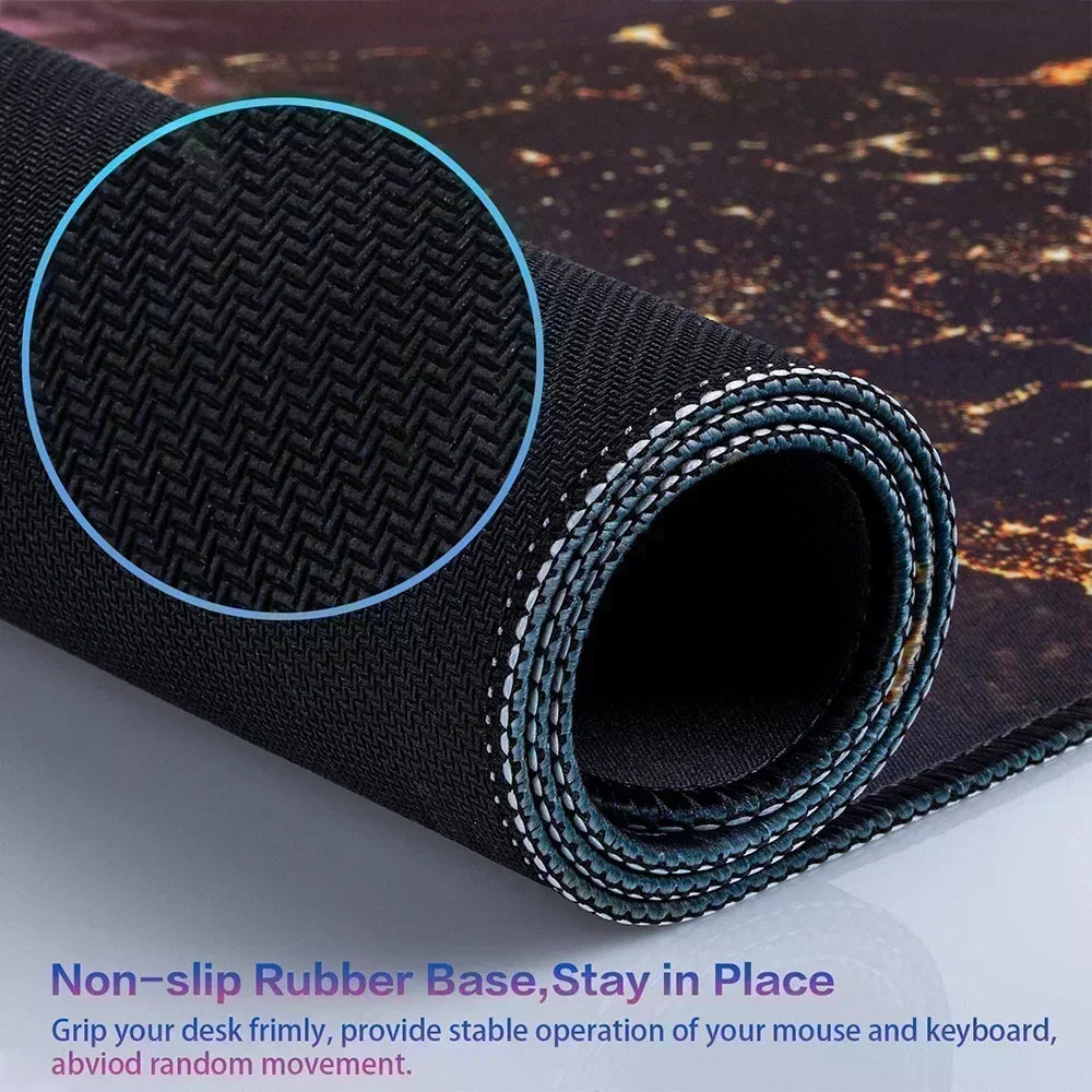 Custom Gaming Desk Mat – Personalized HD Mouse Pad Playmat, Multiple Sizes up to 1000x500mm (39.4x19.7 in) Non-Slip Rubber