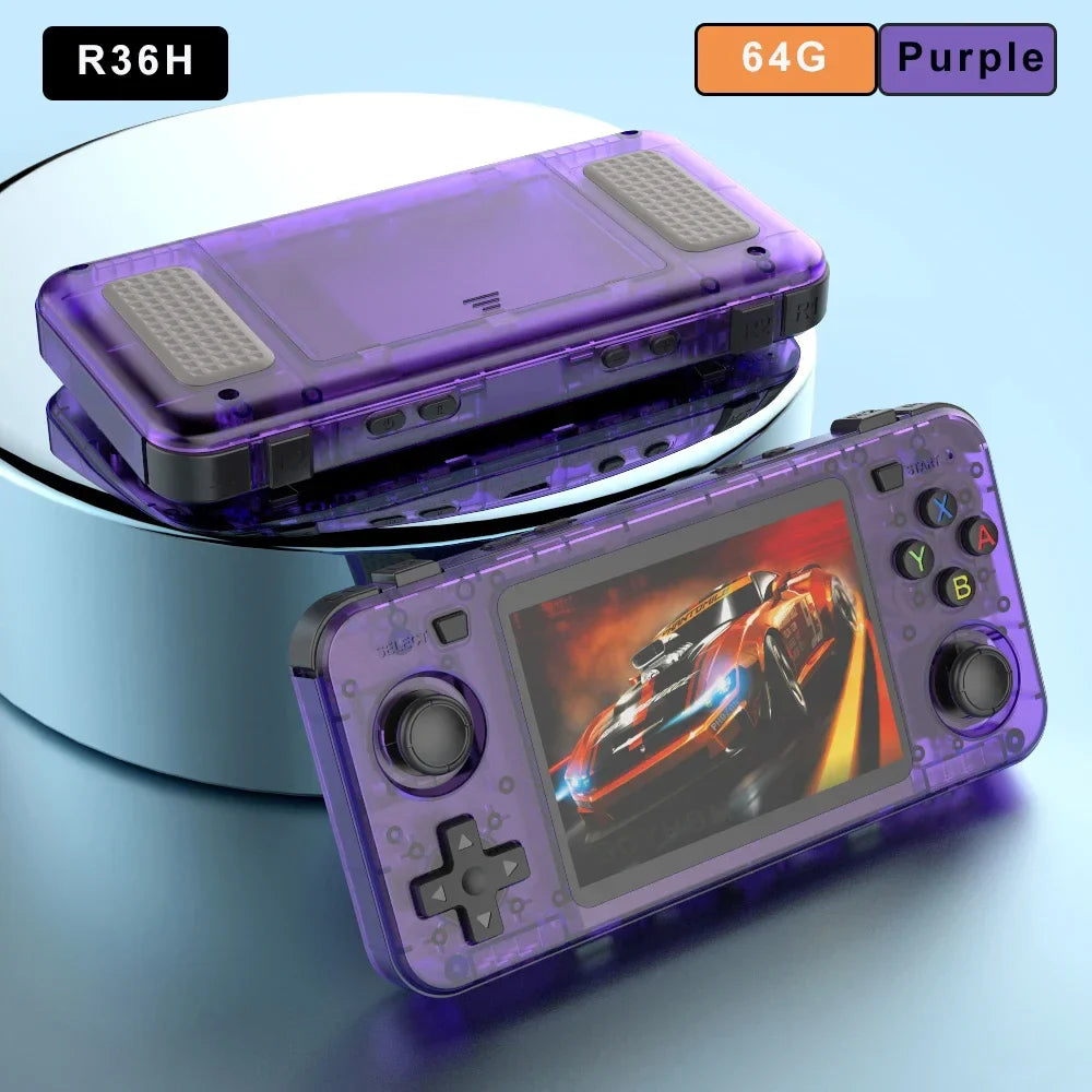 3.5-inch Handheld Retro Game Console — IPS Screen, 64GB, 3000mAh, Linux, 10,000+ Classic Games